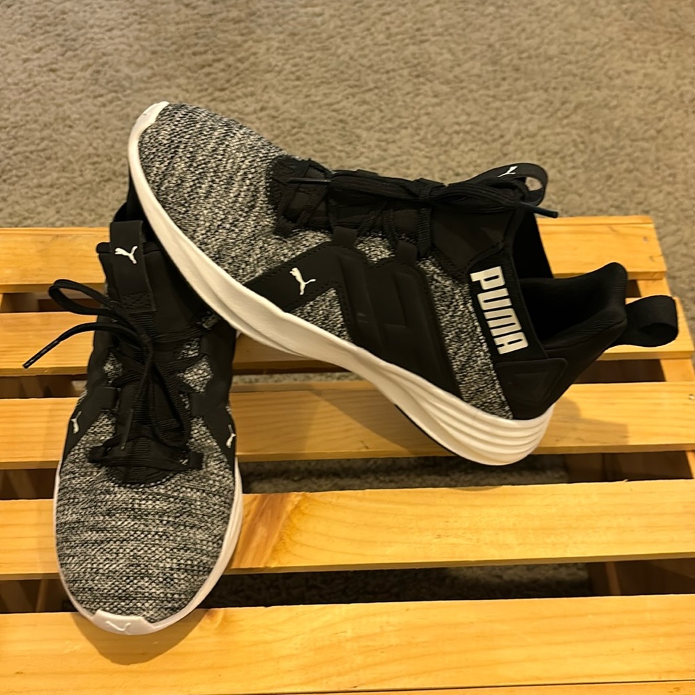 Boys Puma sneakers size 5C